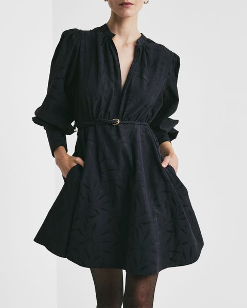 Hovedbilde Jacquard Mini Dress Anthracite