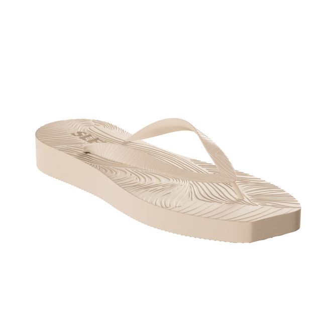 Hovedbilde Tapered Platform Flip Flops Eggnog