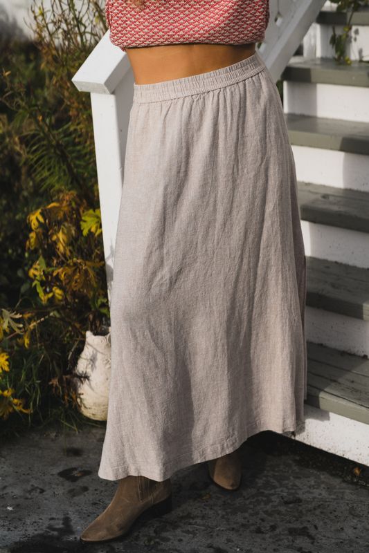 Pennie Ginia HW Skirt Sand 