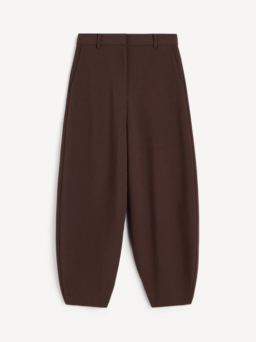 Hovedbilde Carlien High Waist Trouser Warm Brown 