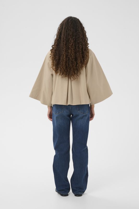 Hinona Cape Jacket Sandstone 