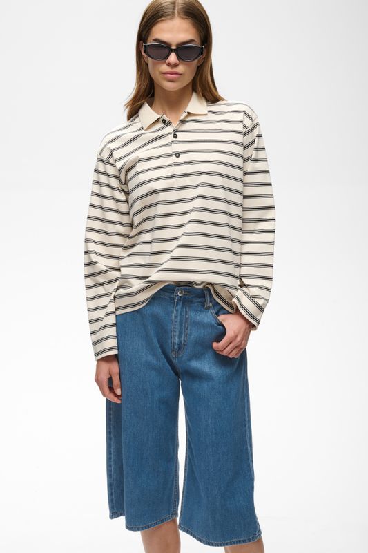 Glenn Culotte Jeans Faded Blue 