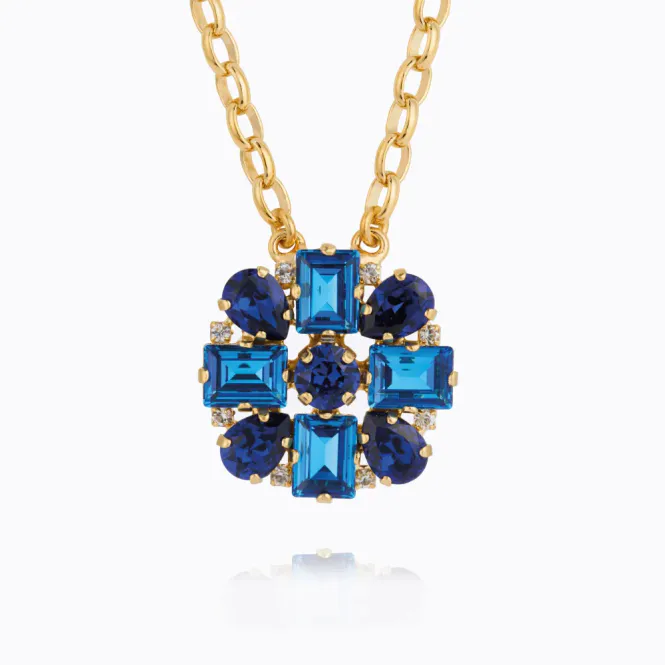 Hovedbilde Diora Chain Necklace Gold ReCreated Blue Combo