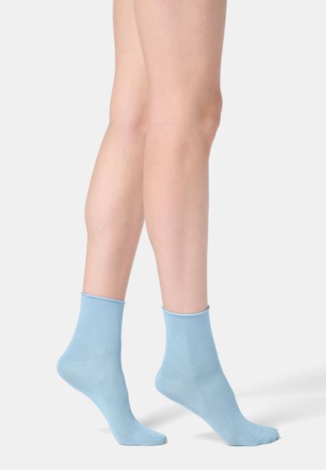 Hovedbilde Perfect Comfort Lyocell Ankle Sock Sky 