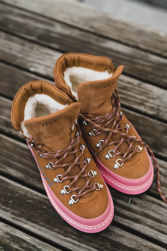 Vidda Shearling Cognac Pink 