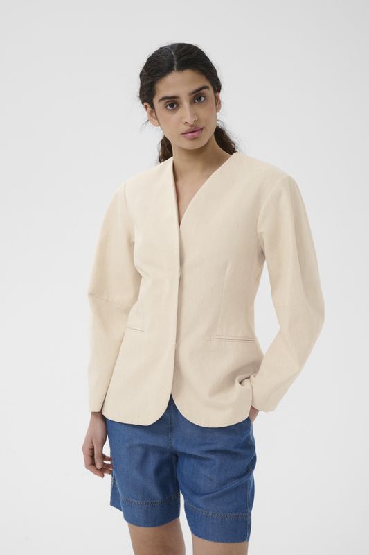 Veeta Blazer Ecru 