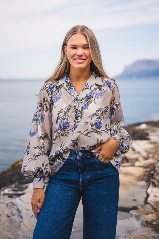 Susani Shirt Light Grey 