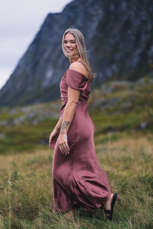 Lyra Dress Terracotta 