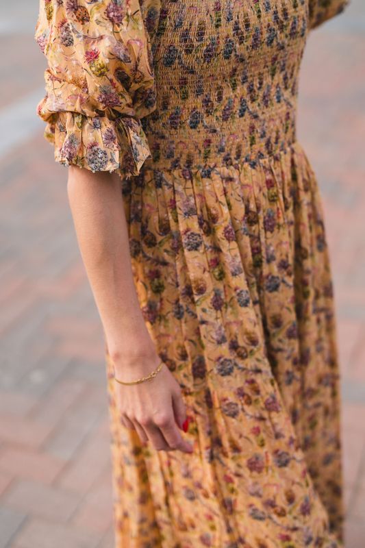 Gloria Dress Pineapple  