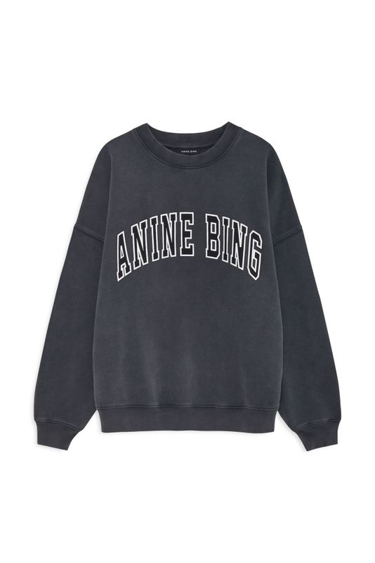 Miles Sweatshirt Anine Bing Washed Black 