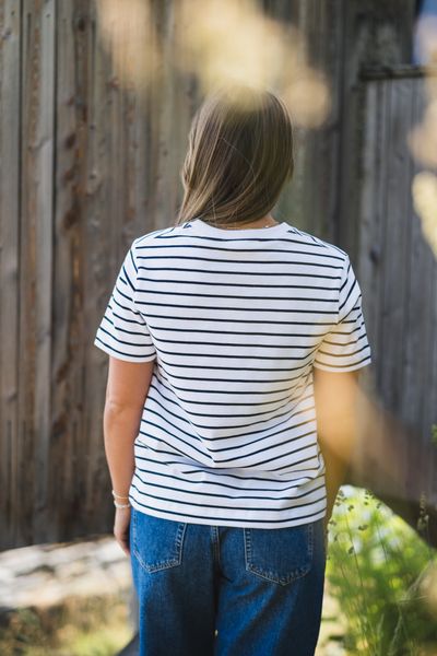 Hovedbilde Camino T-Shirt SS 6024 Salute Stripe 