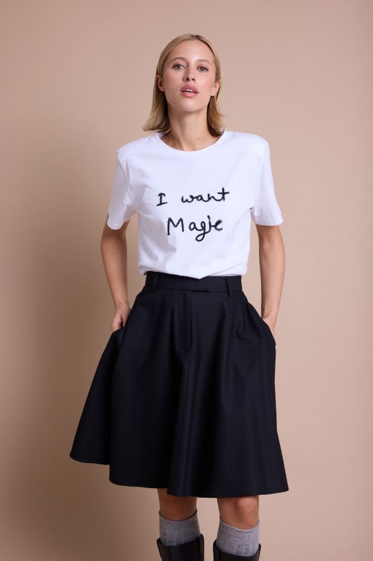 Preppy Magic White W/Black 