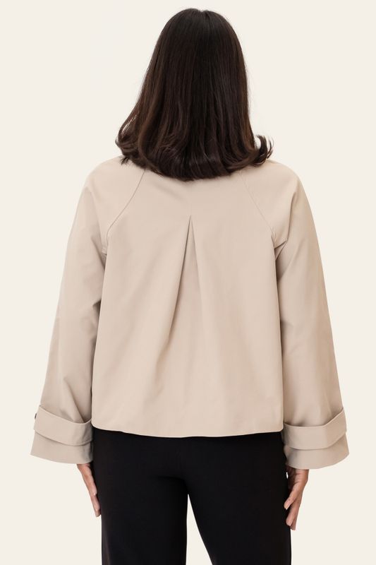 Avaic Short Trenchcoat Beige