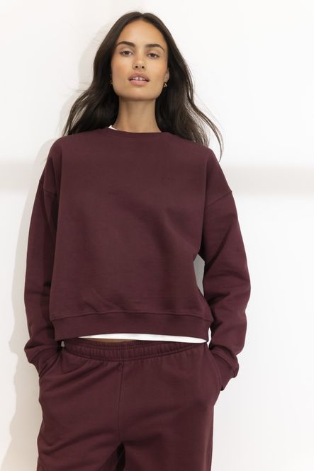 Hovedbilde Mara Sweatshirt Deep Plum 