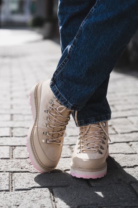 Hovedbilde Core Cap Braided Sand/Pink 