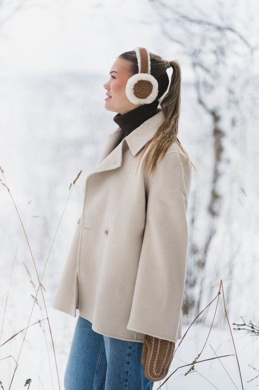 Felsa Wool Peacoat Ecru 